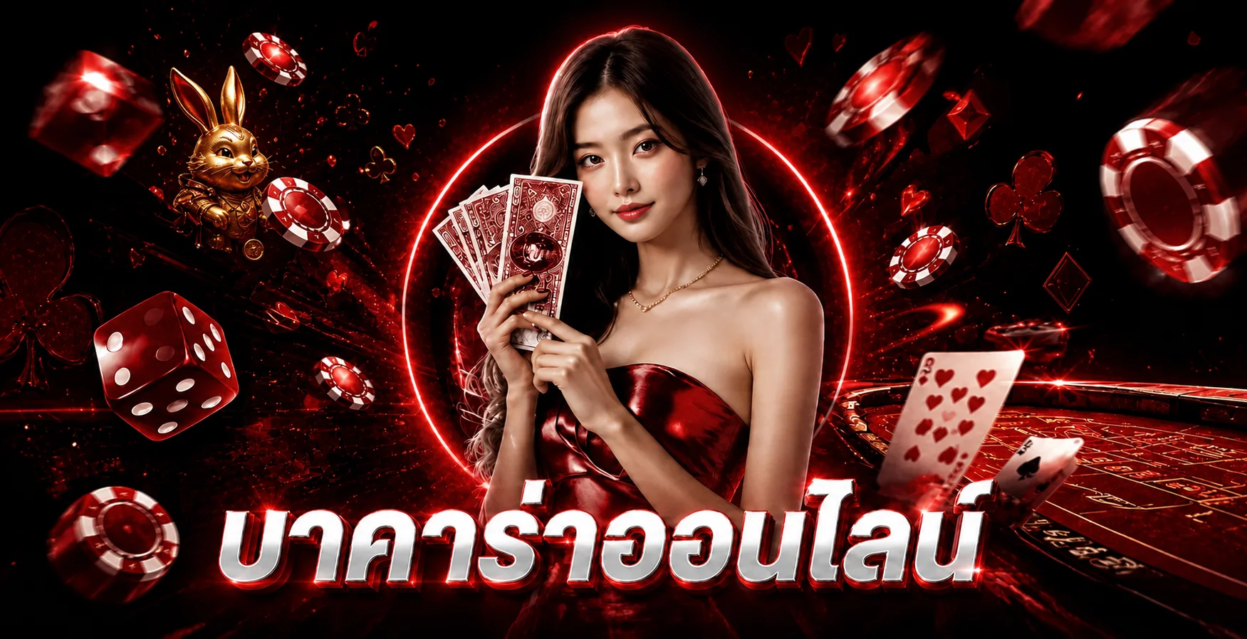 แบนเนอร์บาคาร่าออนไลน์ของ 123BET